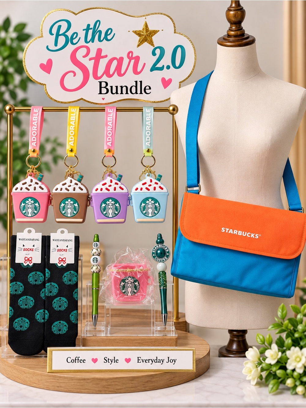 10 Pieces Novelty/Fashion/Inspired Bundle - All New Items